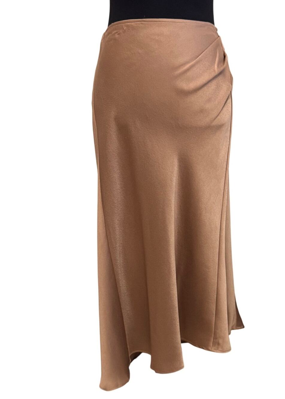 New STATUS NORDSTROM  Beige Asymmetrical Skirt Size L